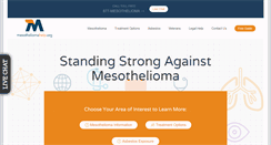 Desktop Screenshot of mesotheliomahelp.org